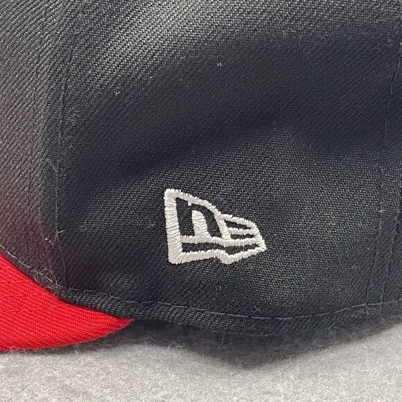 Portland Trail Blazers Hat Men Black Red 2021 Draft NBA 75th Anniversary RipCity - Picture 6 of 11